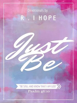 cover image of Just Be